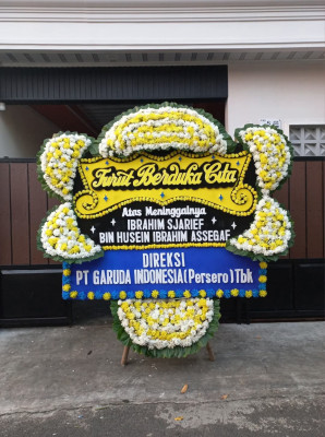 Papan Bunga Duka di Kalidawir