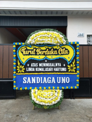 Papan Bunga Duka di Kalidawir
